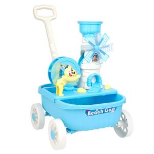 2025 Kids Toys Portable Silicone 9PCS Beach Toys Sand Bucket Beach Tool Set Shovel Baby Outdoor Summer Play Game