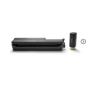 FoodSaver 2-in-1 Vacuum Sealer System + Cordless Handheld Sealer Black MS2010: Plastic, Spot Clean