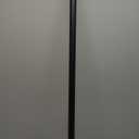 Heavy Duty Curtain Rods,1 1/4" Large Diameter Premium Nonadjustable Curtain Rod,42in/3.5ft Custom Window Treatment Rods with Durable Aluminum Brackets and End Caps,Black Finish