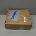 festooning Girls Faux Fur Shearling Style Boots Girls Warm Winter Non-Slip Zip Snow Boots for Indoor Outdoor Big Kid Brown Size 4