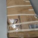 Furnulem Full Size Bed Frame with Charging Station and LED Lights, Platform Bed with Metal Slats, Grey Upholstered Headboard with 2-Tier Storage Shelves, No Box Spring Needed (Black Oak)