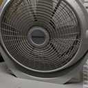 Lasko WINDMACHINE 20" High Velocity Floor Fan with 3 Speeds, 360 Directional Airflow, Portable Air Circulator Fan for Home, Garage & Workshop, Fully Assembled, Gray, 3301 White