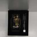 BAITEYOU Stainless Steel Watch Band with Case Compatible with Apple Watch Series 9 8 7 45mm, Rugged Strap with Metal Protective Bumper Cover for iWatch Bands Men (Titanium Color)