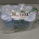 120 Count Self-Cleaning Cat Litter Box Liners Bag, Compatible with MeoWant-SCO1 and MeoWant-SCO2, Thick Heavy Duty Drawstring Replacement Cat Litter Box Liners-18"x 12.6" (Blue)