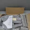 Cat Tree for Indoor Cats, Cat Tower with Scratching Post for Small Cats and Kittens, Cat House with Removable Top Platform and Fluffy Balls, Hanging Cat Basket, Light Gray GCT006SW (49.2 inches)