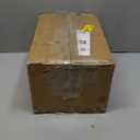 Nat & Jules Matte White 12 x 7 Metal Enamel Rubber Wood Lidded Bread Box