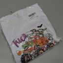 Toddler Boys Girls Halloween Shirt Halloween Boo Shirts Skeleton Dance Pumpkin Truck Shirts Cute Ghost Tee Tops (White)