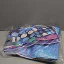 Disco Garage Door Backdrop 13 x 6 ft, Dance Party Retro 70s 80s 90s Theme Stage Dance Ball Prom Garage Door Cover Outdoor Decoration Background Adults Birthday Party Photo Props Banner, Blue