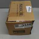 SIDUCAL Ceramic Rustic Farmhouse Vase, Sand Glaze Finish Boho Vase, Pottery Decorative Flower for Home Decor, Table, Living Room Decoration, Shelf Decor, Mantel, 7 Inch, Beige