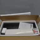 HOOBRO Folding Table, Wall Mounted Floating Desk with Iron Bracket, Drop Leaf Table for Small Spaces, Kitchen, Laundry Room, Home, Office, Black BK054BZ01