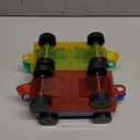 Magnetic Tiles Cars Construction Set, 4 PCS Magnet Cars Magnetic Building Blocks Toy for Kids Ages 4-8 3-5 Magnet Bricks Truck Kit Educational Sensory Toys Gifts for 3+ Year Old Boys & Girls Christmas