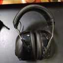 Bluetooth 6.0 Hearing Protection with 120H Working Time, 30dB Safety Earmuffs, Rechargeable Ear Protection Headphones with Mic for Mowing, Workshops, Construction, Snowblowing, Black