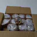 24pcs Gold Votive Candle Holders for Tealight, Mercury Glass Votives Set for Wedding Party Centerpiece Table Decorations