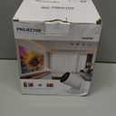 Mini Portable Projector with 4K Support, Bluetooth 5.4 WIFI6, 5watt Sound Base Speaker, 160 ANSI, Android 11, 210 Rotation , Auto Keystone Correction Video Projector HY300 ULTRA