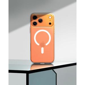 Spigen for iPhone 17 Pro Max Case, Ultra Hybrid MagFit [TPU Covered Camera Control] [Anti-Yellowing] [Compatible with Magsafe] - Frost White