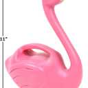 Plant Watering Can Indoor Outdoor Pink Flamingo 0.4 Gallons