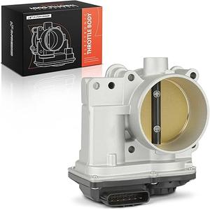 A-Premium Electronic Throttle Body Compatible with Volvo XC60 2010-2014, XC70 2008-2014, XC90 2007-2014, S80 2007-2014, V70 2008-2010, 3.2L - Replace# 30713183