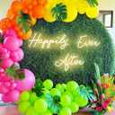 60 Inch Super Large Happily Ever After Neon Sign with Remote Dimmer, LED Lights Sign with Remote Dimmer, Happily Ever After Neon Lights for Bedroom, Lighs Up for Wedding, Birthday Party, Warm White, Total 60 inch