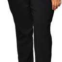 Briggs New York Womens Plus-Size Super Stretch Millennium Welt Pocket Pull-on Career Pants, Black, 18 US
