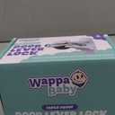 Door Lever Lock (2 Pack)  Prevents Toddlers from Opening Doors  Easy One-Hand Operation for Adults  Durable ABS with 3M Adhesive Backing  No Tools Needed for Install (White)