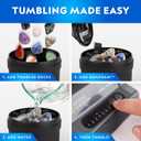 NATIONAL GEOGRAPHIC Rock Tumbling Media GemFoam Reusable Rock Polisher Foam, Use After Rock Tumbling Grit Cycles, Adds Shine to Tumbled Rocks and Minerals, Rock Tumbling Supplies