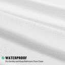 MitoVilla Long Shower Curtain Liner 72 X 78, White 78 inch Long Shower Curtain Liner for Simple Neutral Bathroom, PEVA Heavy Duty Waterproof Bathroom Shower Liner