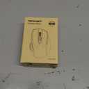 TECKNET Wireless Mouse, 2.4G Ergonomic Optical Mouse, Computer Mouse for Laptop, PC, Computer, Chromebook, Notebook, 6 Buttons, 24 Months Battery Life, 2600 DPI, 5 Adjustment Levels - Purple