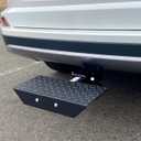 MaxxHaul 50609 Steel Hitch Step for 2 inch Hitch Receiver For SUV Pick Up Truck Flatbed RV Camper With Anti Slip Step (4-3/4" x 10-1/2" Wide)