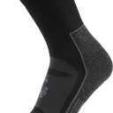 Balega Blister Resist Performance Crew Athletic Running Socks for Men and Women (Black, M)