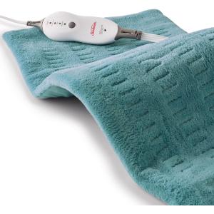 Sunbeam Heating Pad XL for Back, Neck & Shoulder Pain Relief with Auto Shut Off, 12 x 24, Teal