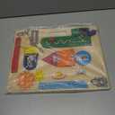 Montessori Busy Board for Toddlers, Wooden Sensory Toys, Preschool Learning Activities for Fine Motor Skills Travel Toy, Basic Life Skills Educational Gifts for 1 2 3 Years Old Kids Boys Girls (Multicolored)