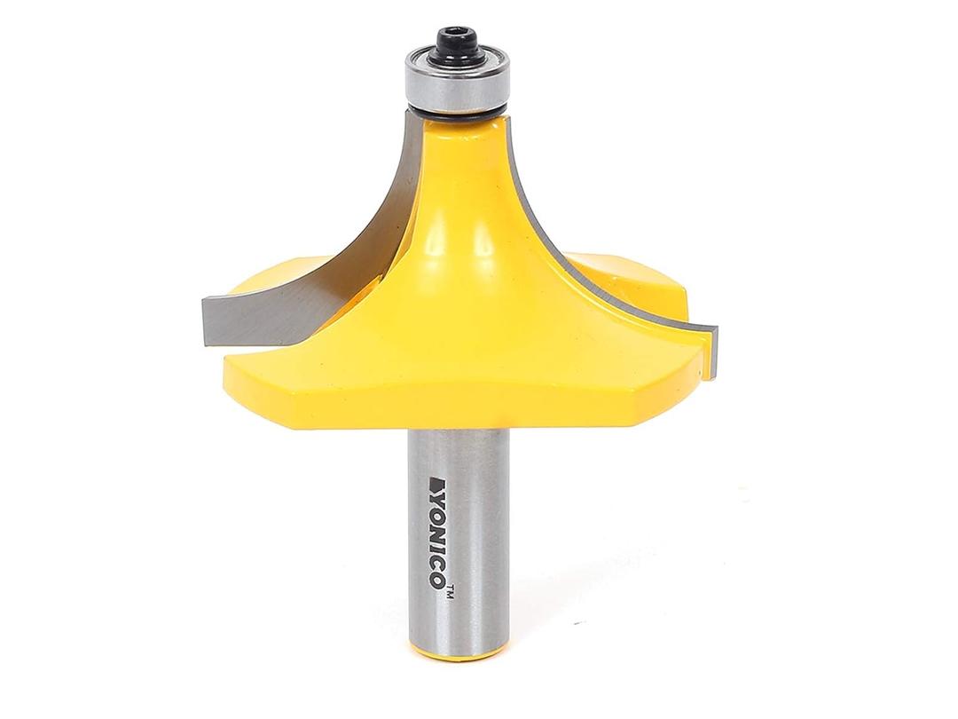 YONICO 13169 1-Inch Radius Round Over Edge Forming Router Bit 1/2-Inch Shank
