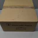 Black Flush Mount Ceiling Light Fixtures, 2-Light Ceiling Mount for Farmhouse with Seeded Glass Lampshade, Industrial Flush Mount Light Fixture Farmhouse for Hallway, Kitchen, Entryway and Foyer