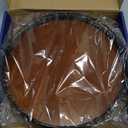 10" Lazy Susan Oak Wood Turntable Organizer for Cabinet, Round Wooden Farmhouse Lazy Susan Organization and Storage for Dining Table, Pantry, Kitchen, Countertop, Cupboard,Home Decor