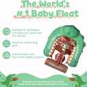 Mambobaby Float Non-Inflatable Baby Float with Canopy, Five-Point Safety System, 3D Canopy(Detachable) UPF 50+, Baby Pool Floats for 3-24 Months, Dual-Mode Toddler Swim Floaties