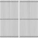 S146.47469610 (2-Pack) 16 1/2" Stainless Steel Grates Replacement for Kenmore 146.23680310 146.30213510 146.23770310 146.47468610 146.47469610 640-05057375-7