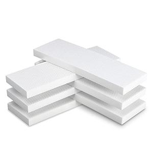 Garage Wall Protector 6 Pack Car Door Corner Edge Waterproof Bumper Guard Protector High Density Self Adhesive EVA Foam Pad for Parking Vehicle 11.8" x 3.9" x 0.8"