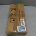 HOTCAN Sticker Display Stand with Curved Pockets for Big 4'' Stickers- Brochure Holder with Customizable Space - On the Go Display Stands for Vendor Events - Ideal for Small Business Vendors (Black, Large)