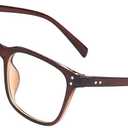 Jcerki Myopia Distance Nearsighted Unisex Glasses +3