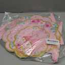 Zopeal 3 Tier Watercolor Princess Birthday Cupcake Stand Party Decorations Floral Princess Cupcake Holder Pink Flowers Dessert Tower for Girls Birthday Princess Theme Baby Shower Party Supplies