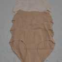 Neione Women's Cotton Underwear No Show Hipster Panties with Seamless Look No Panty Lines (5-pk Light Nude) S