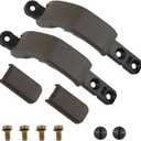 Rear Quarter Window Latch Lock Assembly Left & Right Side Compatible with Toyota Tacoma 1995-2001 Replaces 62910-35010-E0 （2pcs Brown）