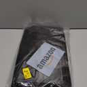 LUCMO Car Backseat Organizer with Tablet Holder,6 Storage Pockets Car Storage Organizer with Foldable Food Tray,Protectors Kick Mats Travel Accessories-Black