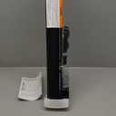 Reinforced 41 Inch Extra Tall Retractable Baby Gates 80" Wide Retractable Dog Gate with Support Rods  Prevents Crawling Under, Indoor Long Baby Gate Retractable Gate Outdoor Extra Tall Dog Gate/Black