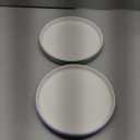 Elk and Friends Kids 7.8” Porcelain White Plates with Silicone Sleeves | Divided Plates | Suitable for Kids/Toddlers | Microwave & Dishwasher Safe | Non Slip | Snack Dishes, Sage/Misty Blue