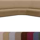 COVER QUEEN Corner Sectional Couch Cover for Large L-Shaped Sofa, 1-Piece Washable Stretch Slipcover, Furniture Protector, Pet Friendly for Dogs and Cats, Gallant, Beige, Corner Sofa