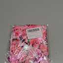 Domusgo Gymnastics Leotards for Girls Sparkly One Piece Sleeveless Tumbling Unitards (6-7 Years, Light Pink Black)