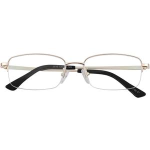 HUIHUIKK Nearsighted Metal Myopia Glasses Everyday Use Mens Womens Distance Spectacles (NOT READING GLASSES)