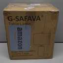 20.25" Small Single Table Lamp for Bedroom Modern Ceramic Nightstand Lamp Farmhouse Bedside Lamp Boho Living Room Lamp White End Side Table Lamp