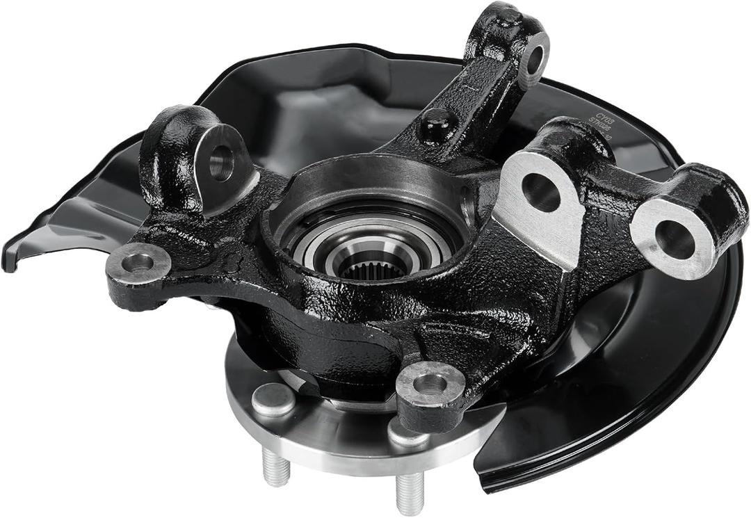 Front Steering Knuckle & Wheel Bearing Hub Assembly Fit for Toyota Corolla 1.8L 2.4L 2009-2013, Matrix 1.8L 2009-2013, 698-381,Left Driver Side